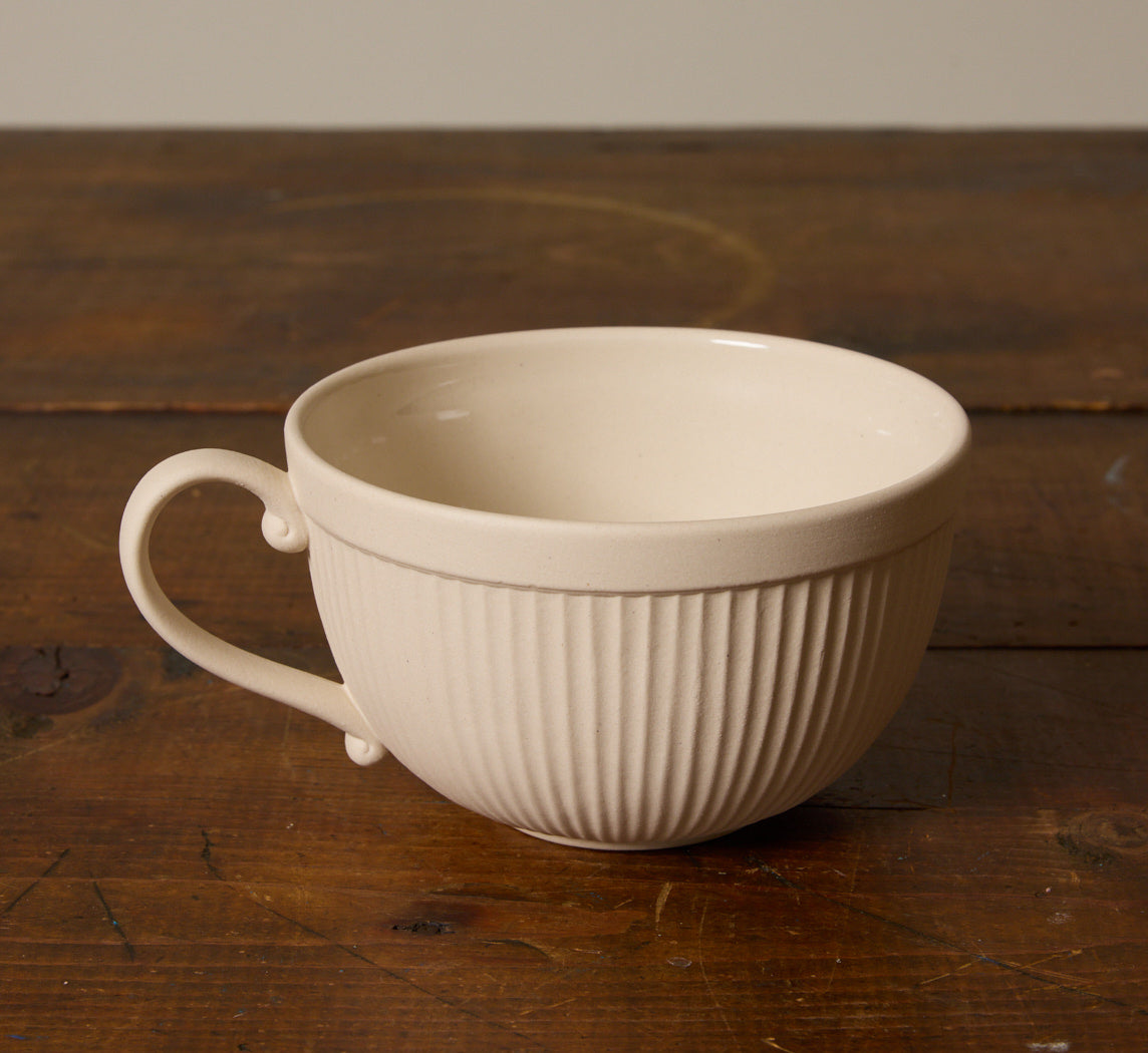 STONEWARE BREAKFAST CUP