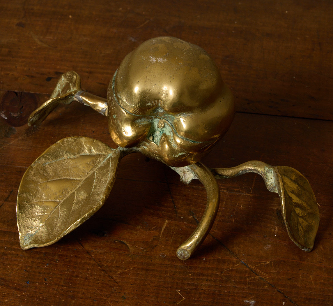 1920S FRENCH APPLE TWIG TRINKET BOX