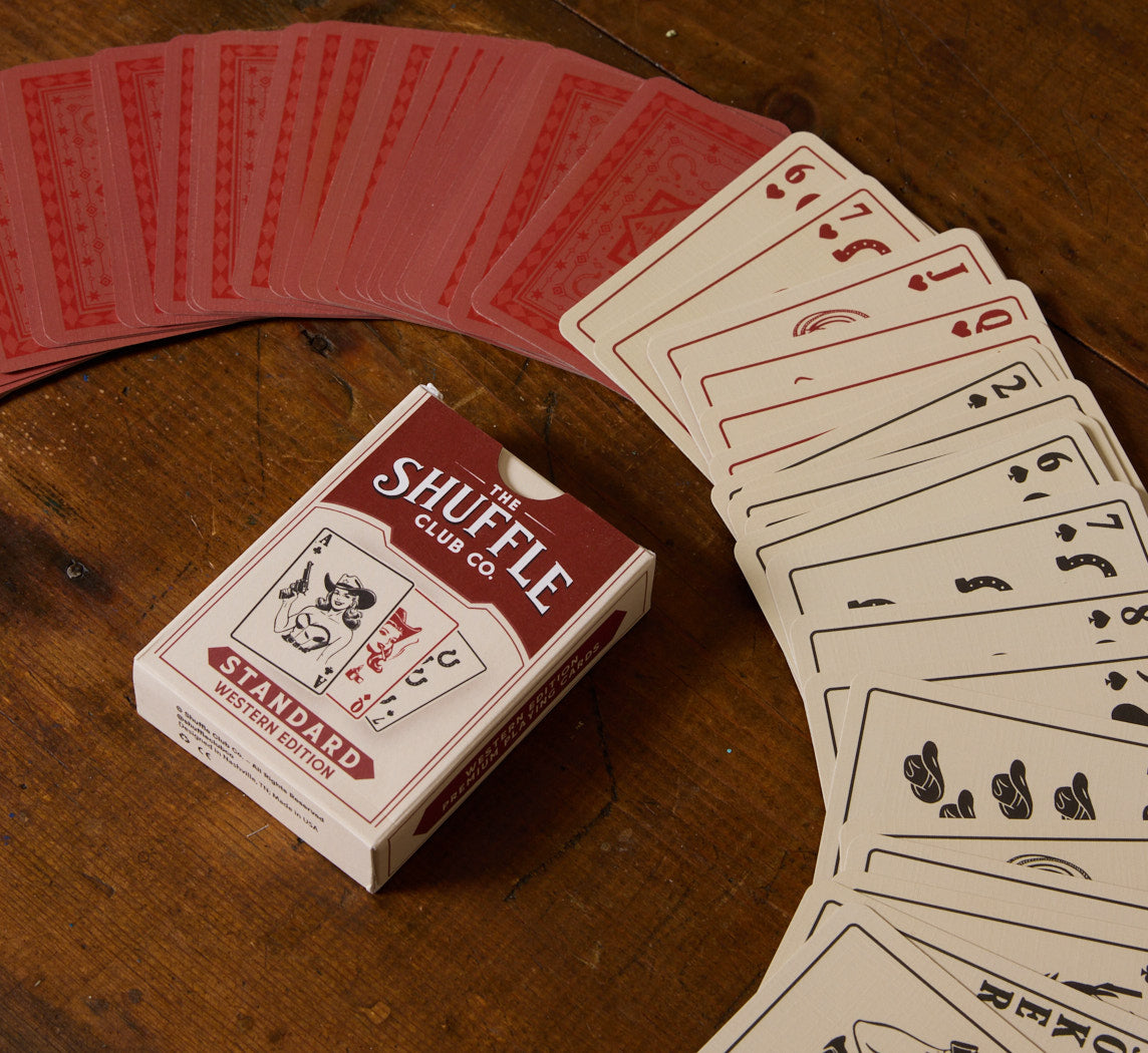 VINTAGE WESTERN COWGIRL PLAYING CARDS