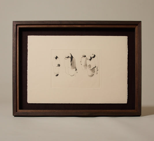 GEORGE STUEMPFIG SURREAL ETCHING VI