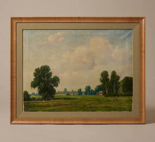 EARLY 20TH CENTURY GERMAN PASTORAL LANDSCAPE