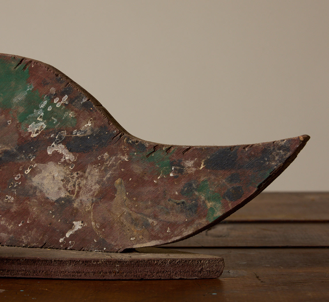 PAIR OF EARLY 20TH CENTURY HAND PAINTED WOODEN DUCKS