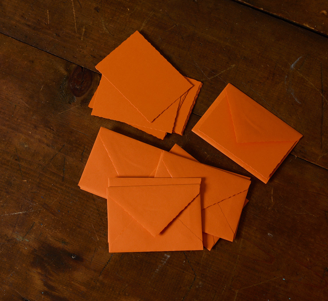 PETITE ITALIAN STATIONERY SET IN MELON