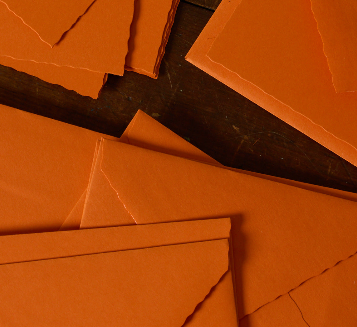 PETITE ITALIAN STATIONERY SET IN MELON