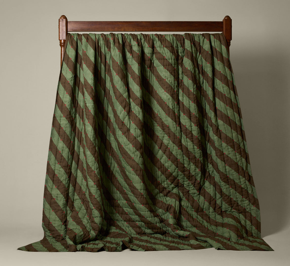 PIERCE & WARD CROSSROADS QUILT IN SOUTHFIELD GREEN