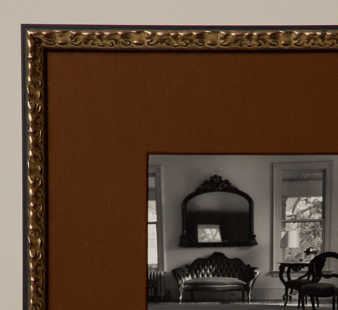 VINTAGE INTERIOR WITH SNAKE GELATIN SILVER PRINT