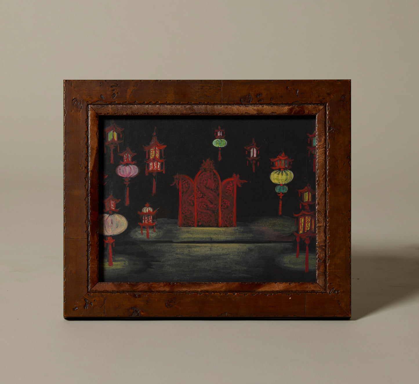 1950S THEATER STAGE INTERIOR I