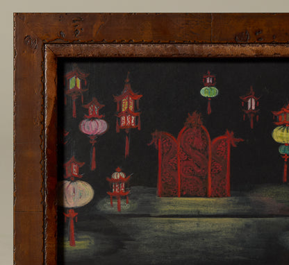 1950S THEATER STAGE INTERIOR I