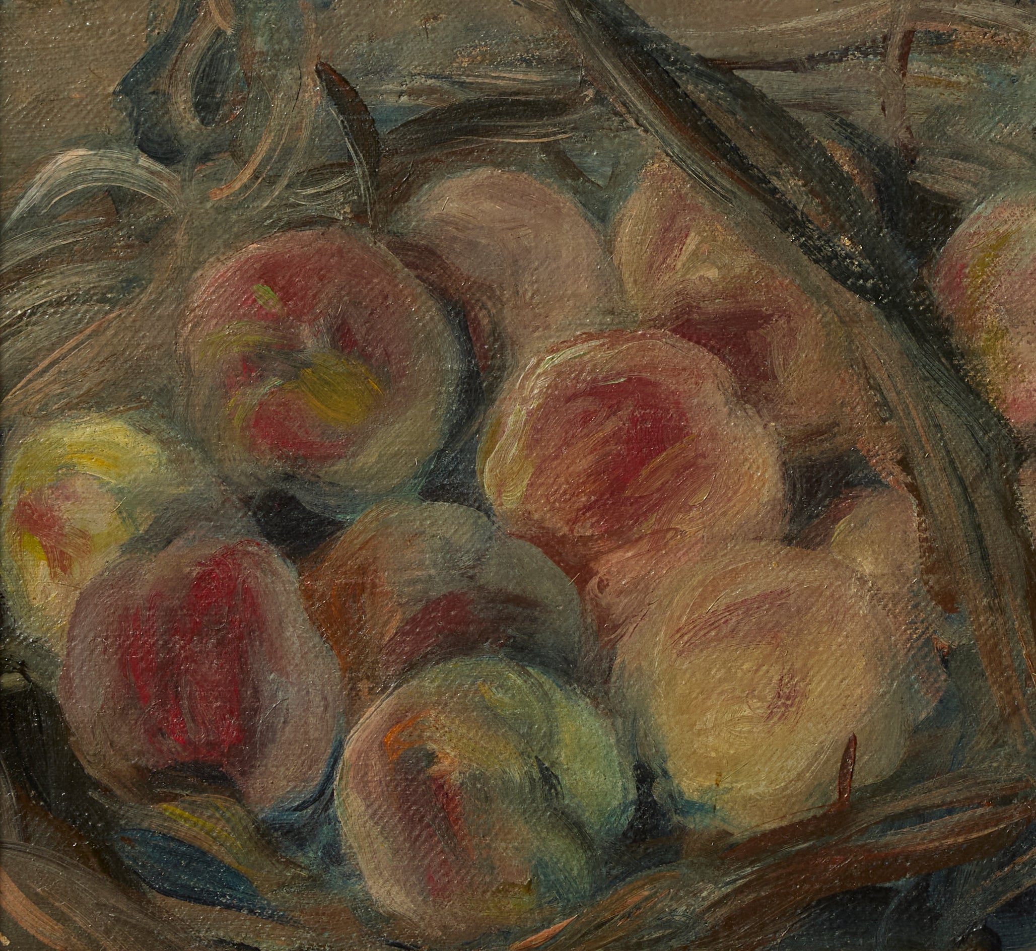 FRUIT BASKET BY PRIMO CONTI (1900-1988)