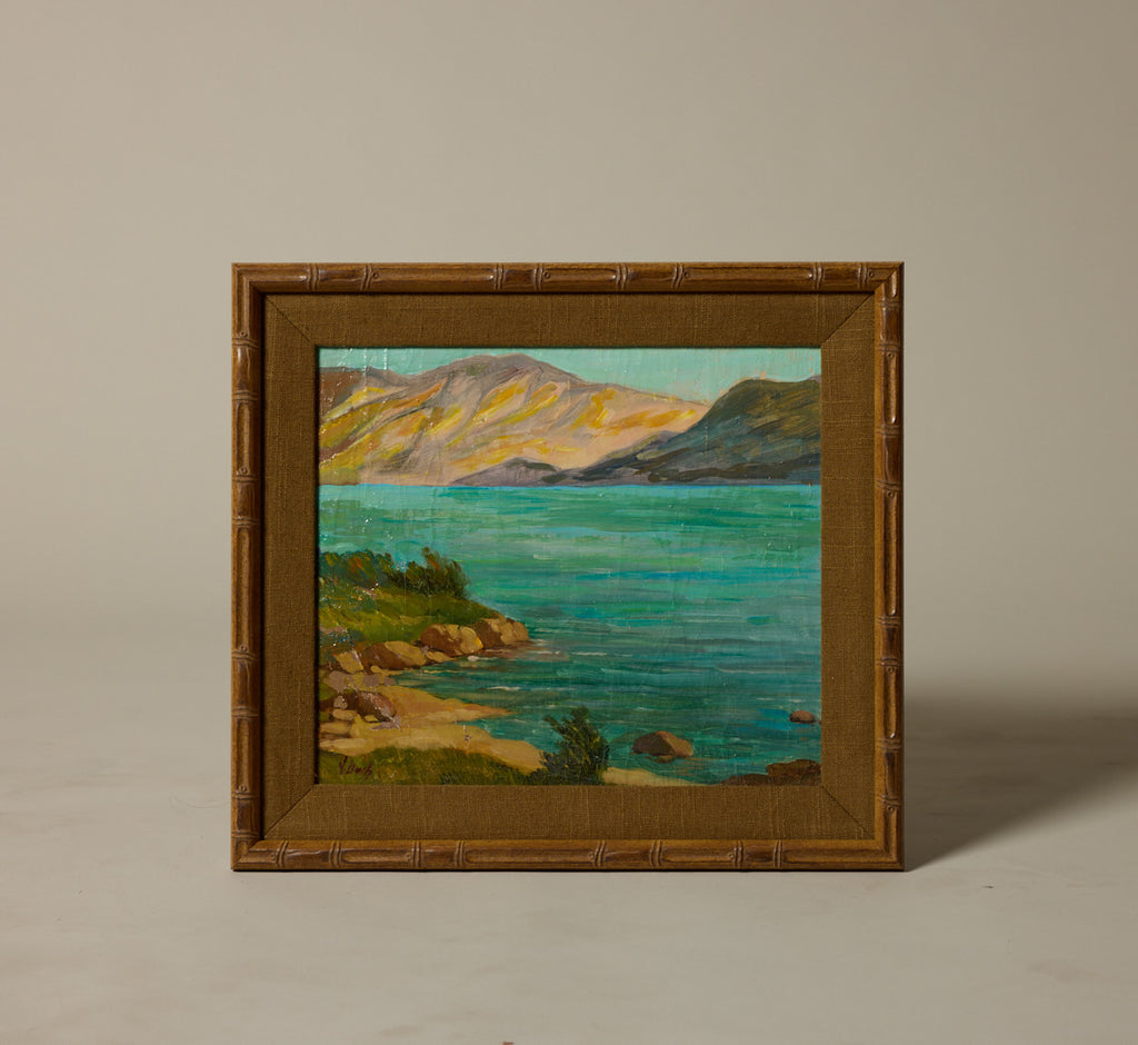 LATE 19TH CENTURY SPANISH SEASCAPE