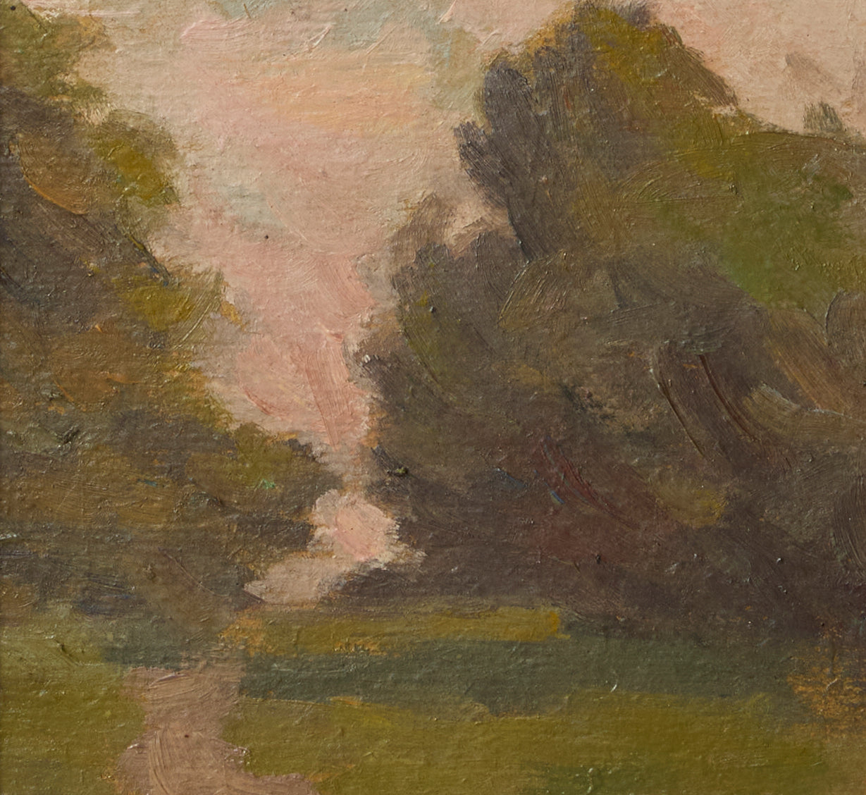 LATE 19TH CENTURY IMPRESSIONIST LANDSCAPE