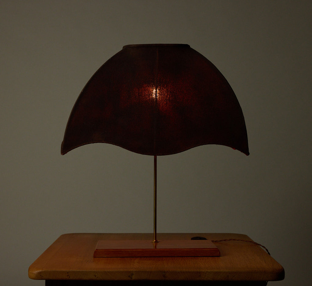 1950S DANISH CANVAS PARACHUTE LAMP