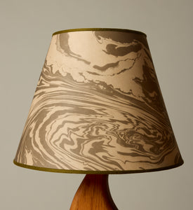 PW SUMINAGASHI BEDSIDE LAMPSHADE IN BLACK AND CREAM