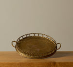 1960S BRASS BAMBOO TRAY IV