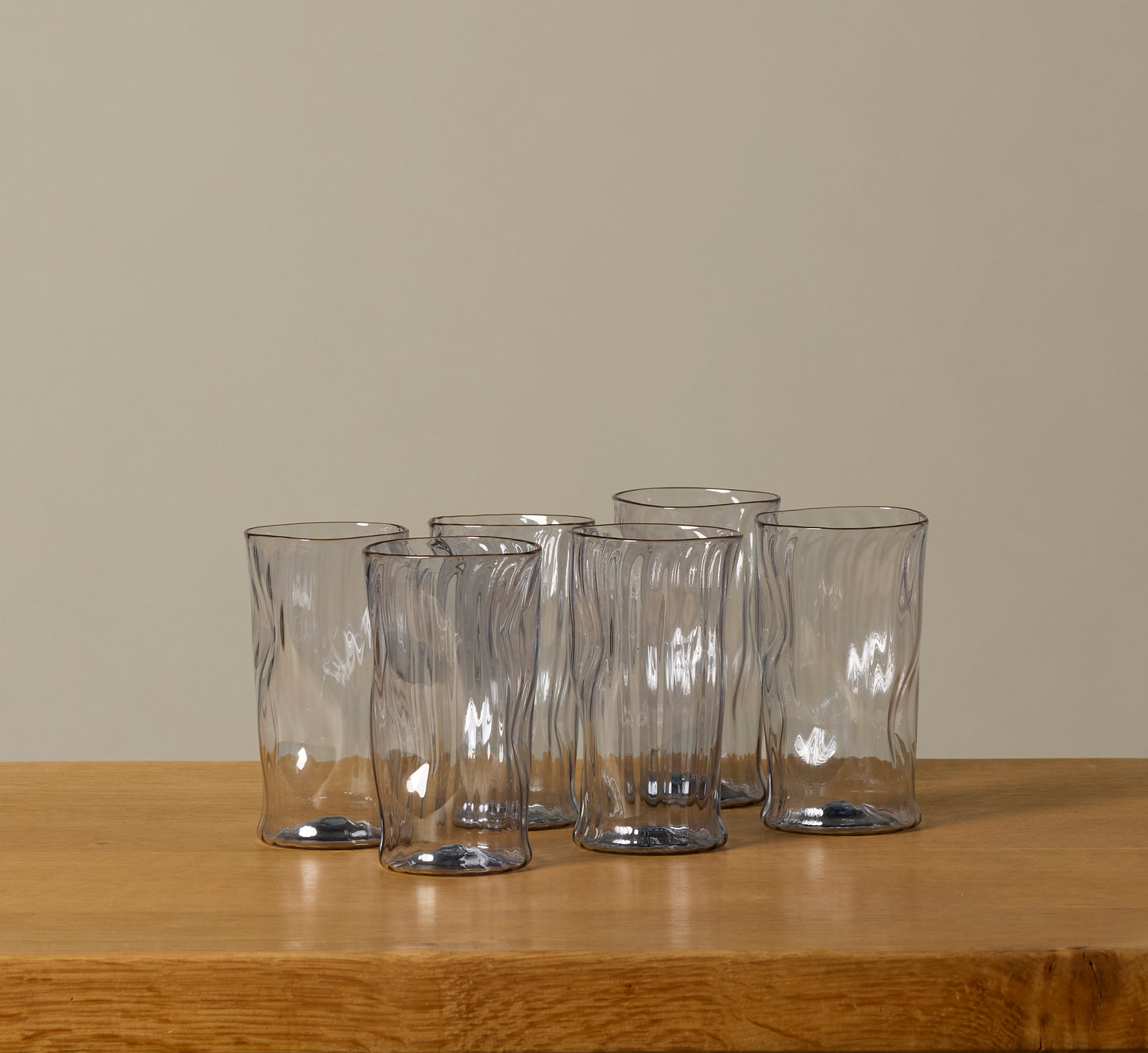 WABI-SABI WATER GLASS IN SLATE BLUE