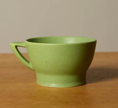 CUP WITH HANDLE GREEN RA BY ANN DEMEULEMEESTER