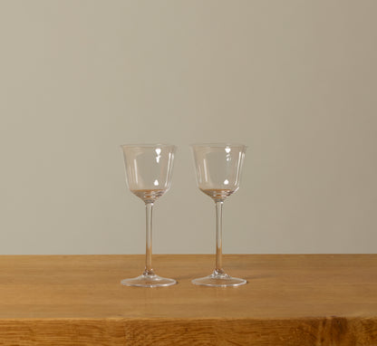 WHITE WINE GLASS BY ANN DEMEULEMEESTER