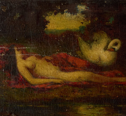 CIRCA 1850S LEDA AND THE SWAN