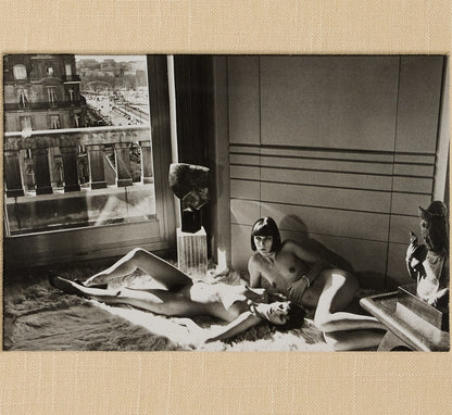 HELMUT NEWTON, MANNEQUINS RECLINING, QUAI D'ORSAY, PARIS, 1977