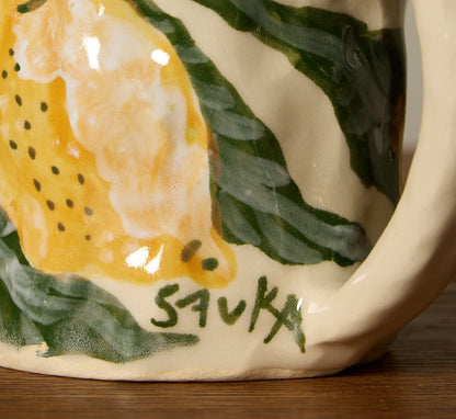 SAVKA CLAY SWEET MUG WITH LEMONS