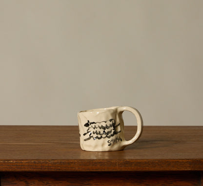 SAVKA CLAY SWEET MUG WITH SHEEP