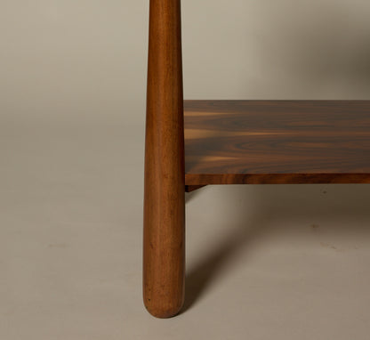 TIERED ROSEWOOD TABLE IN THE MANNER OF JEAN ROYERE