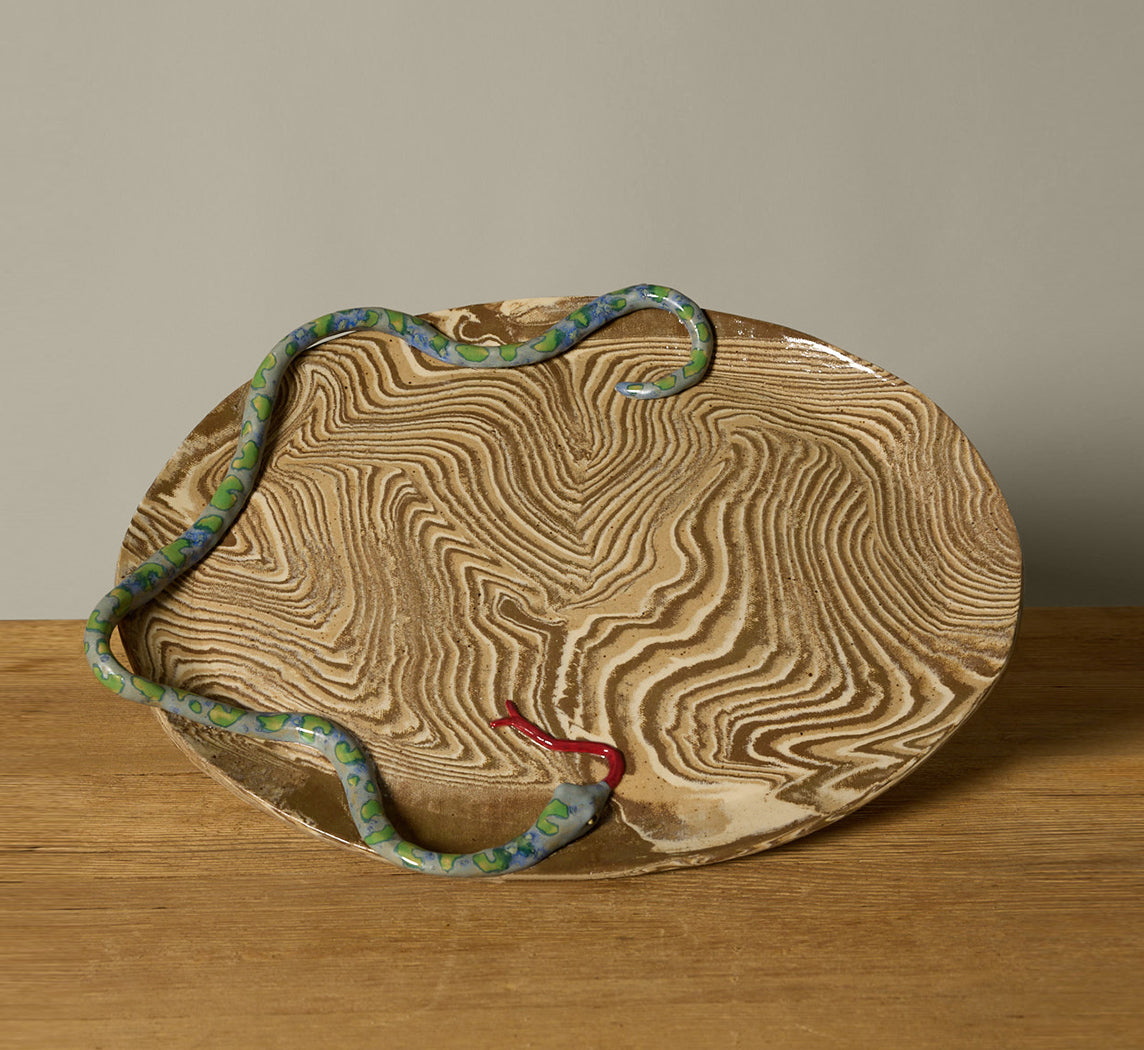 PEARCE WILLIAMS SNAKE PLATTER