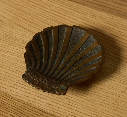 MID CENTURY MALM BRONZE TRINKET DISH