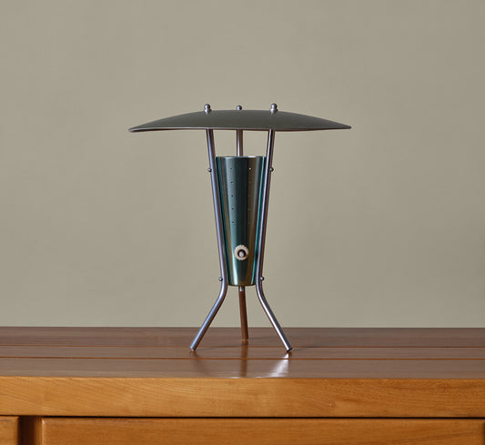 1960s TRIPOD DESK LAMP IN THE STYLE OF STILNOVO