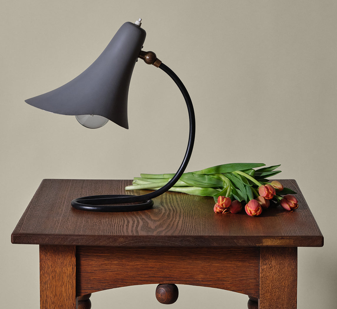 MID CENTURY  FRENCH TABLE LAMP