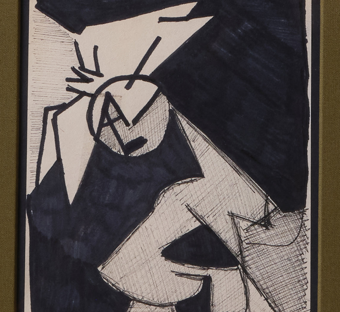1950'S DRAWING BY SIEP VAN DEN BERG (1913-1998), SIGNED