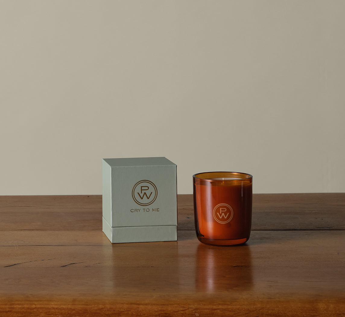 PIERCE & WARD "CRY TO ME" CANDLE