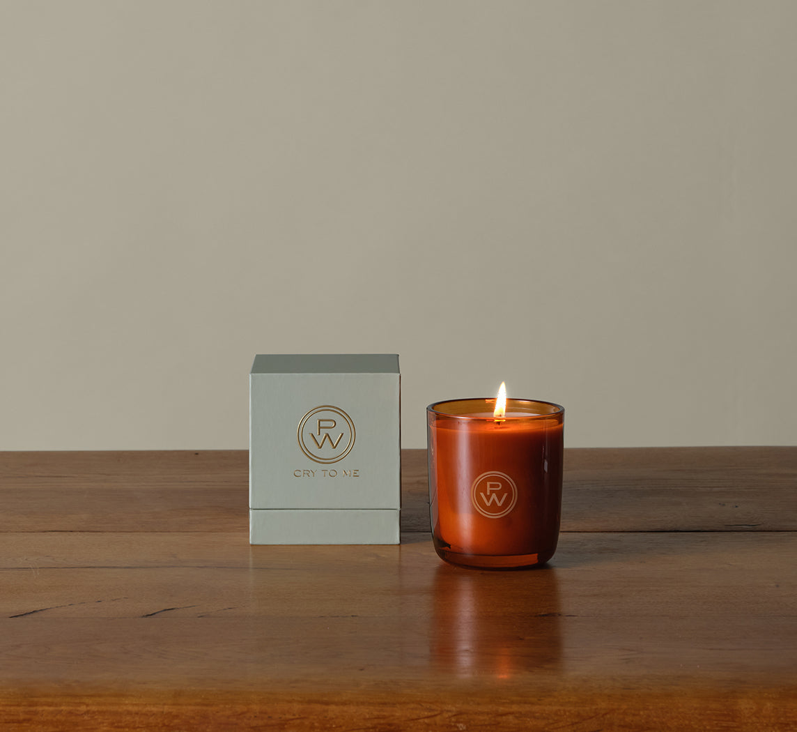 PIERCE & WARD "CRY TO ME" CANDLE