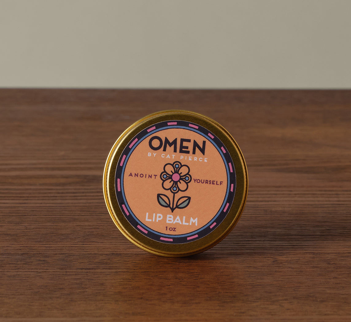 OMEN BY CAT PIERCE: LIP BALM 1OZ