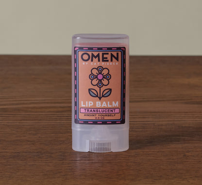 OMEN BY CAT PIERCE: TRANSLUCENT LIP BALM