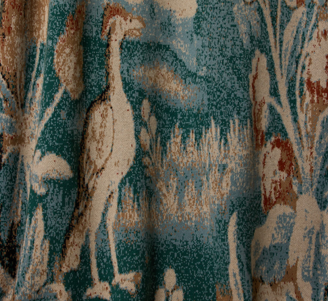 VEDURE TAPESTRY CASHMERE THROW BY SAVED NY