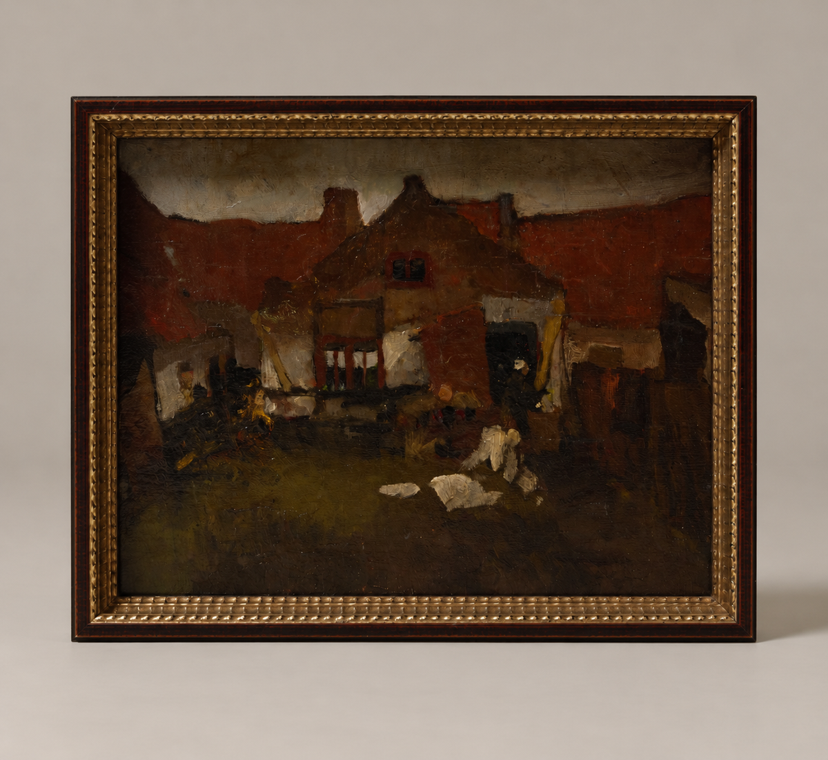 19TH CENTURY DUTCH COTTAGE SCENE