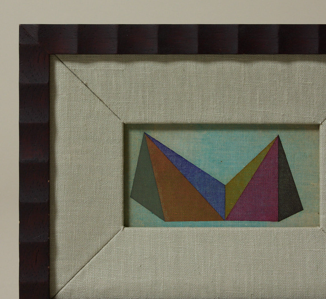 VINTAGE GEOMETRIC PAINTING II