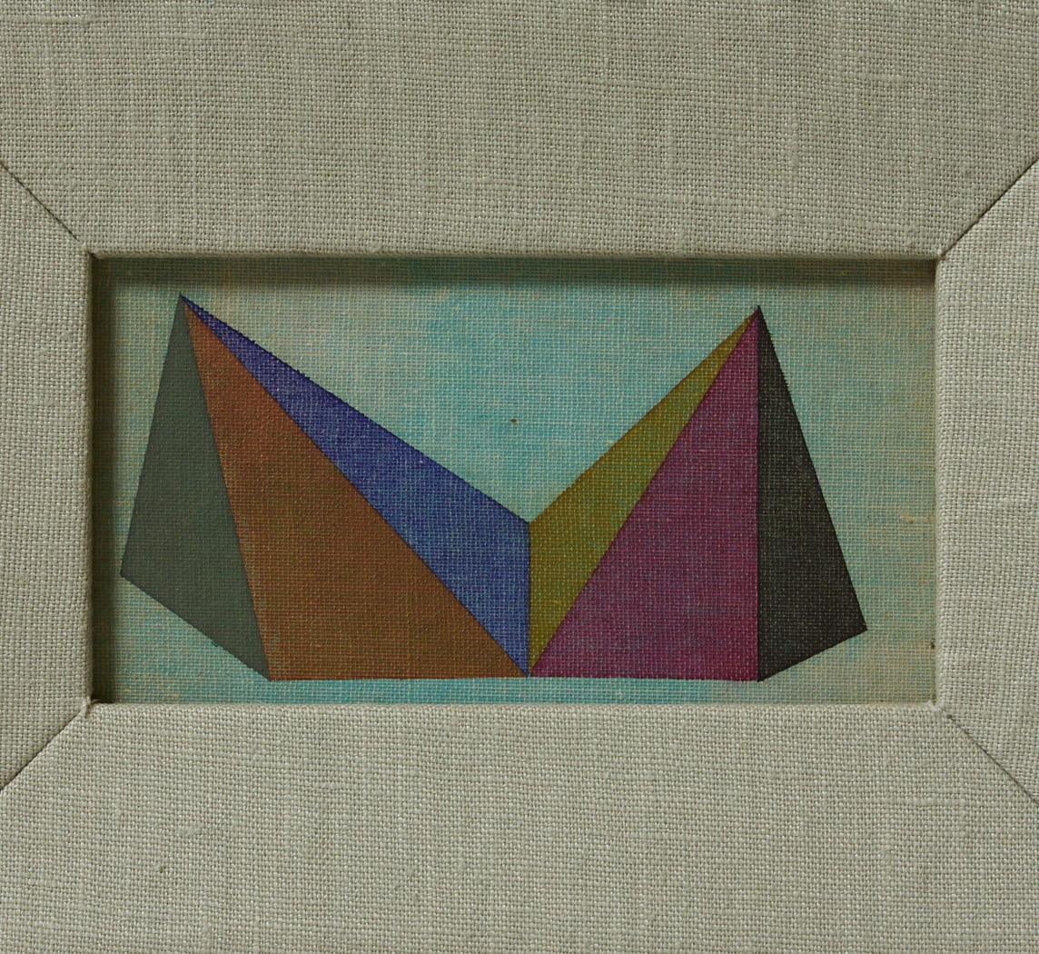VINTAGE GEOMETRIC PAINTING II