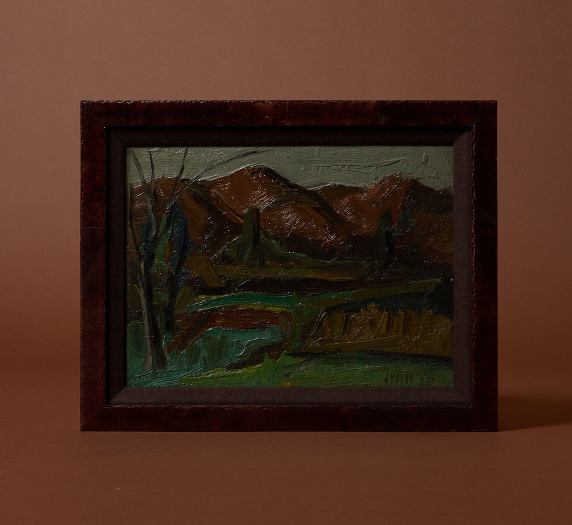 1950S ITALIAN MODERNIST HILL LANDSCAPE