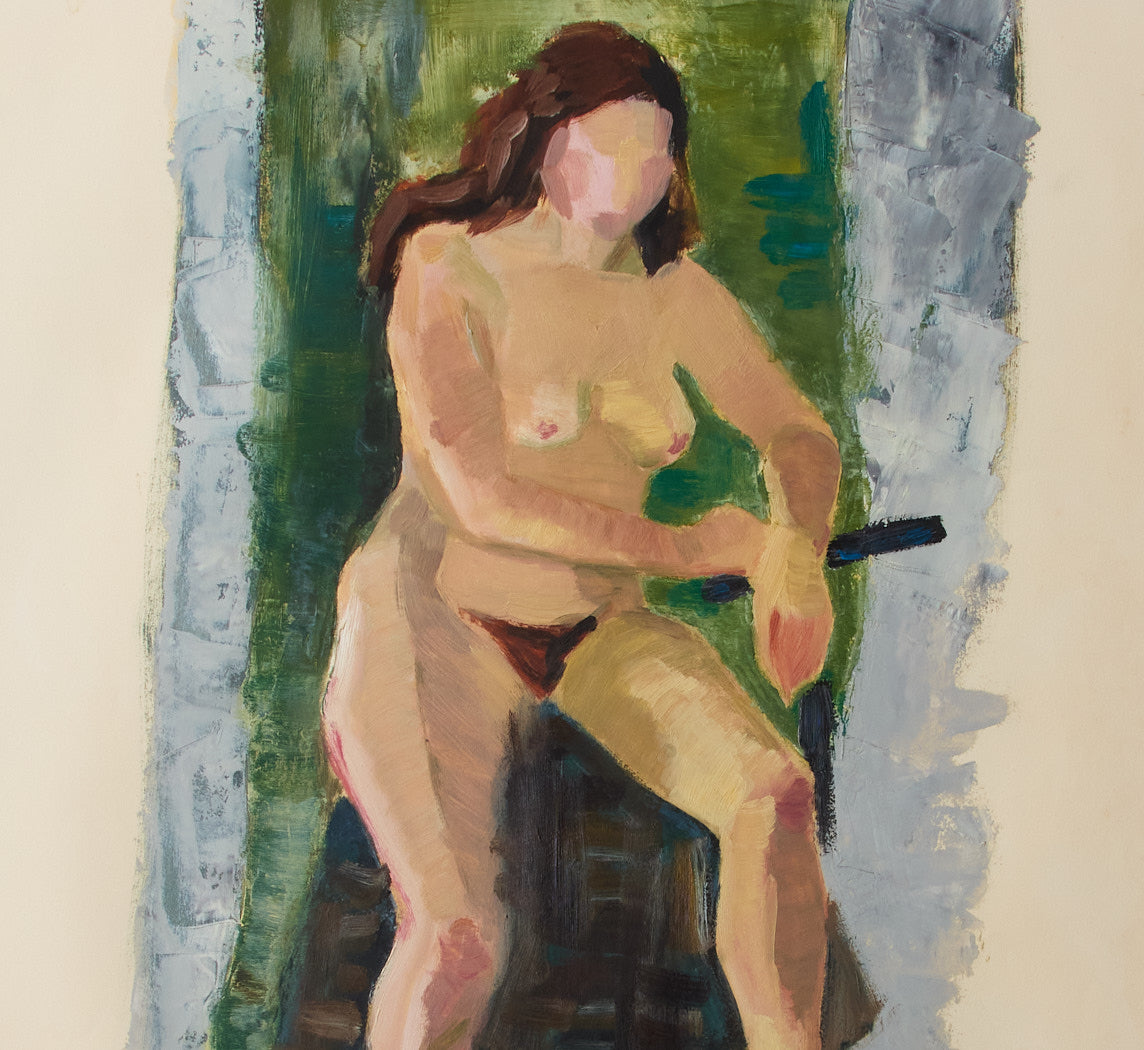 1960S SEATED NUDE