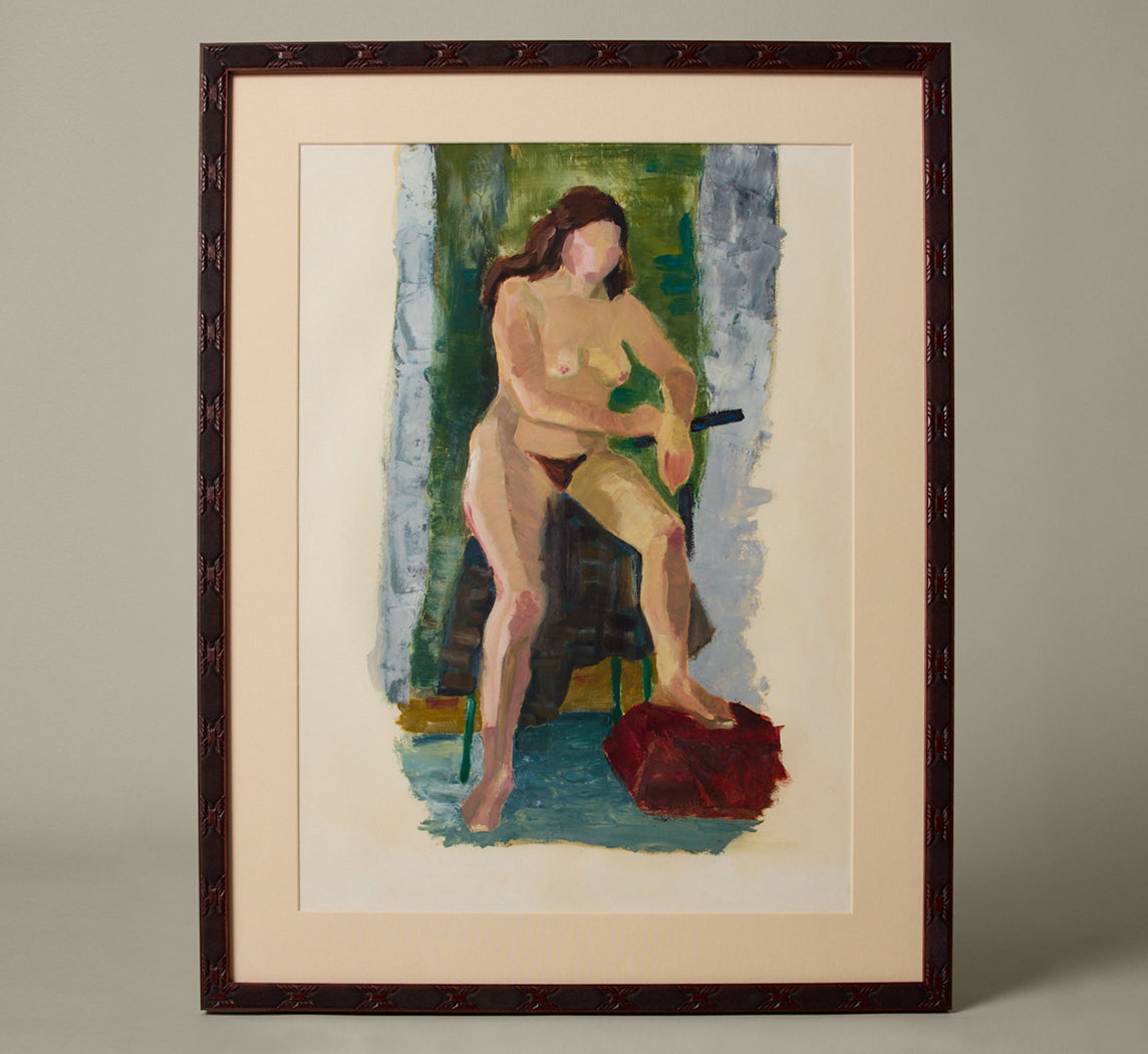 1960S SEATED NUDE