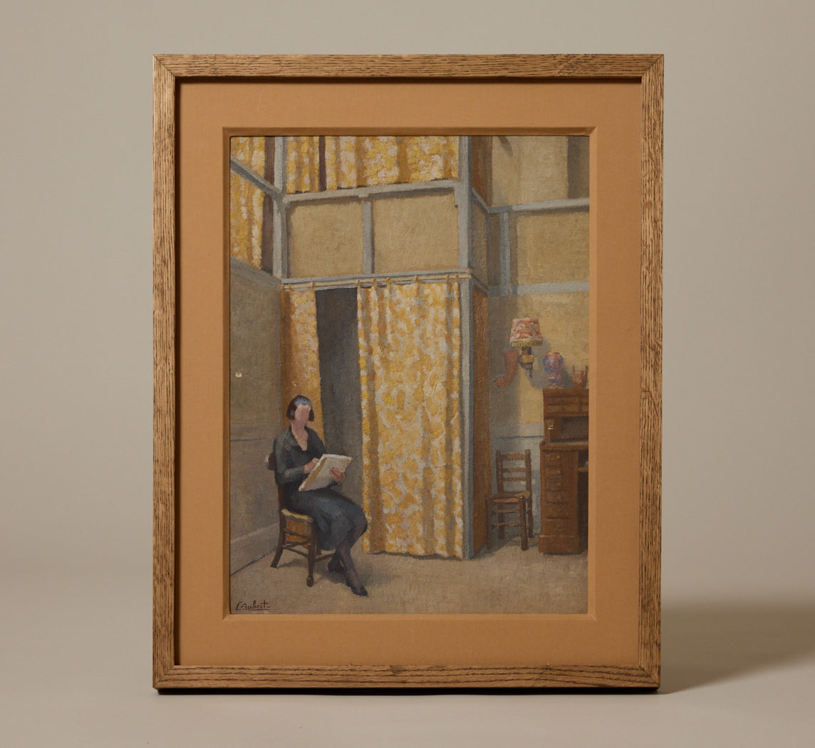 1930S FRENCH INTERIOR SCENE