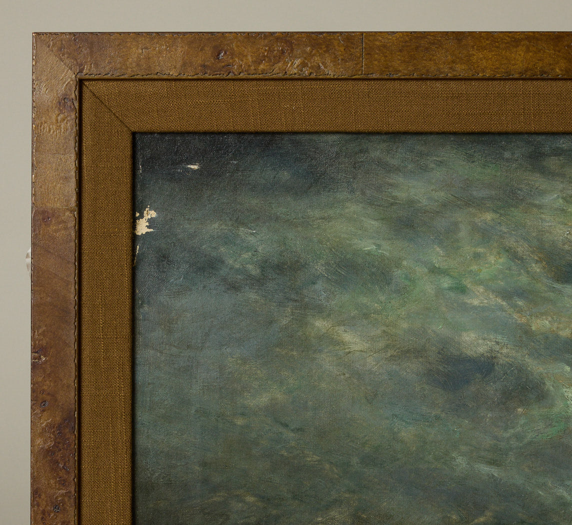 19TH CENTURY AMERICAN MOONLIT LANDSCAPE