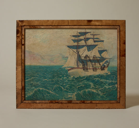 20TH CENTURY AMERICAN SCHOOL NAUTICAL SCENE