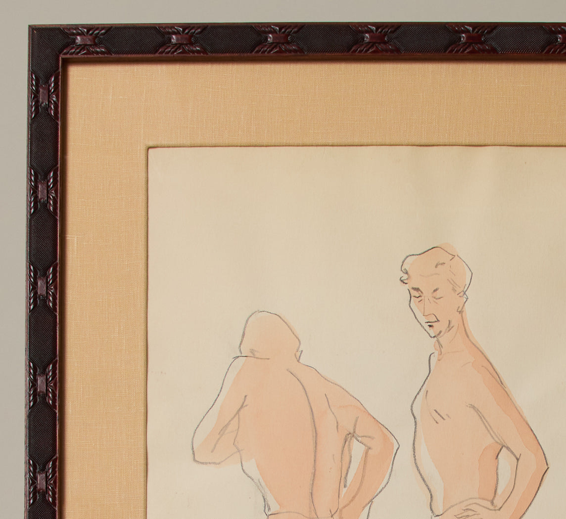 20TH CENTURY FIGURE STUDY I