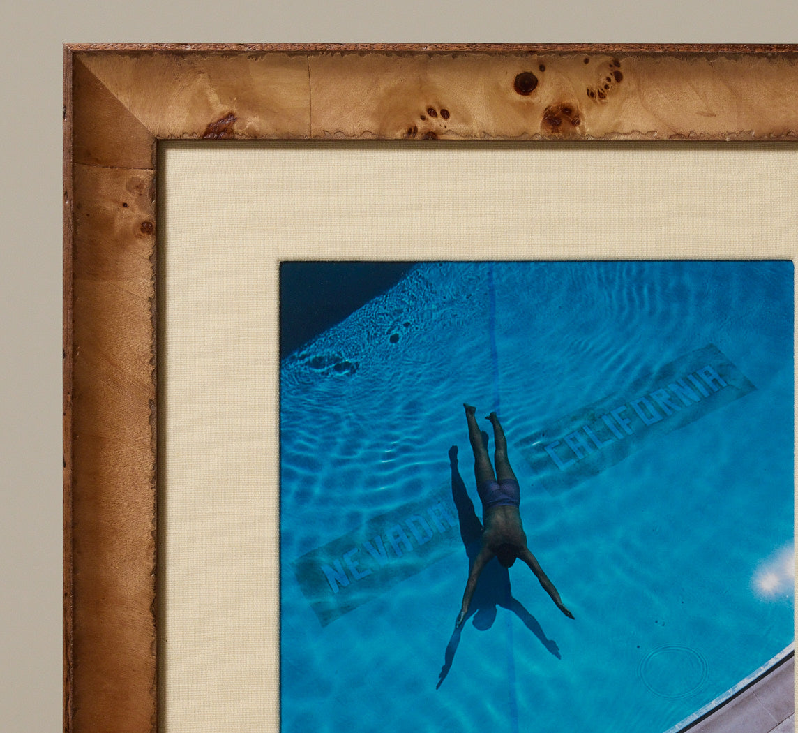 "SWIMMER AND SUNBATHER" BY SLIM AARONS (1916–2006), LIMITED EDITION PRINT