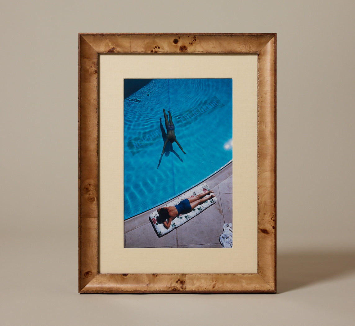 "SWIMMER AND SUNBATHER" BY SLIM AARONS (1916–2006), LIMITED EDITION PRINT
