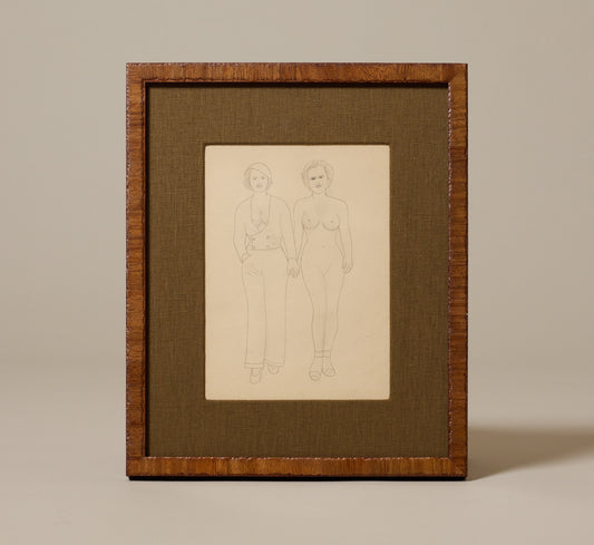 FEMALE NUDE PENCIL DRAWING IV