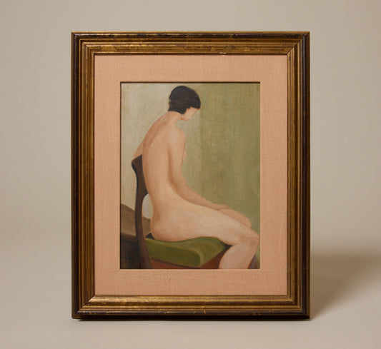 1940S ITALIAN NUDE STUDY BY NOËL QUINTAVALLE (1893 – 1975)